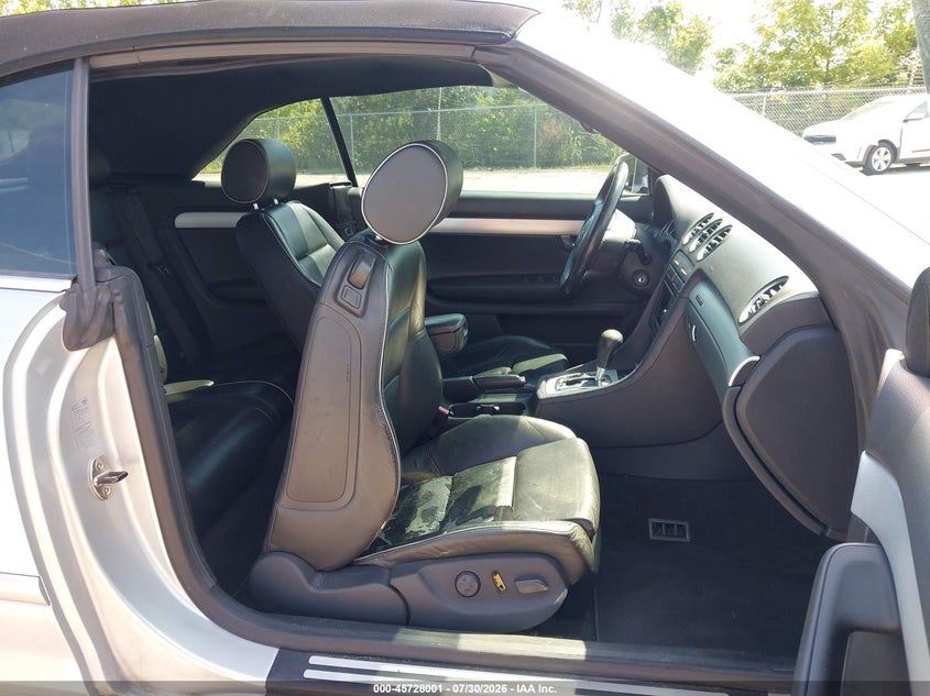 2006 Audi S4 VIN WUARL48H36K900147 IAAI salvage auction — NORMAL WEAR, Clear (Missouri), sold $725 on 2026-08-11 (photo 8)