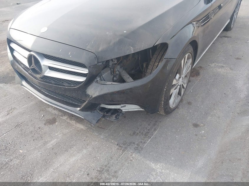 2016 Mercedes-benz C-klasse VIN WDDWF4JB0GR135023 IAAI salvage auction — LEFT FRONT, Wait Title, sold $4,550 on 2026-08-10 (photo 6)