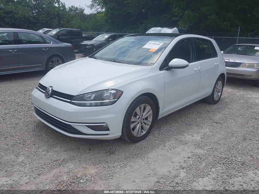 2018 Volkswagen Golf VIN 3VWG17AUXJM279362 IAAI salvage auction — RIGHT FRONT, Wait Title, sold $4,650 on 2026-08-14 (photo 2)