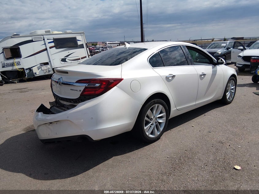 2014 Buick Regal VIN 2G4GN5EX6E9162453 IAAI salvage auction — FRONT & REAR, Salvage (Colorado), sold $875 on 2026-09-09 (photo 4)