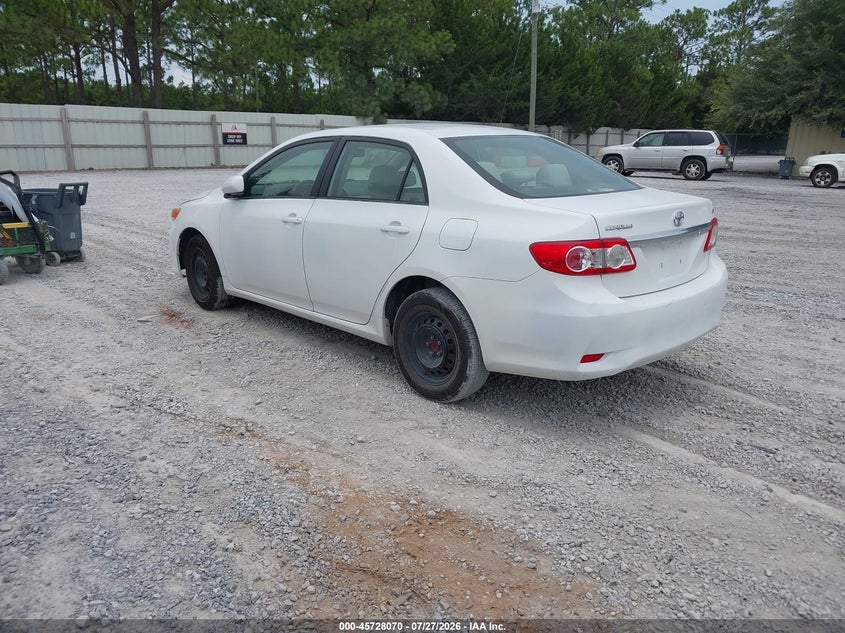 2011 Toyota Corolla VIN JTDBU4EE1BJ102008 IAAI salvage auction — NORMAL WEAR, Clear (Florida), sold $175 on 2026-07-30 (photo 3)