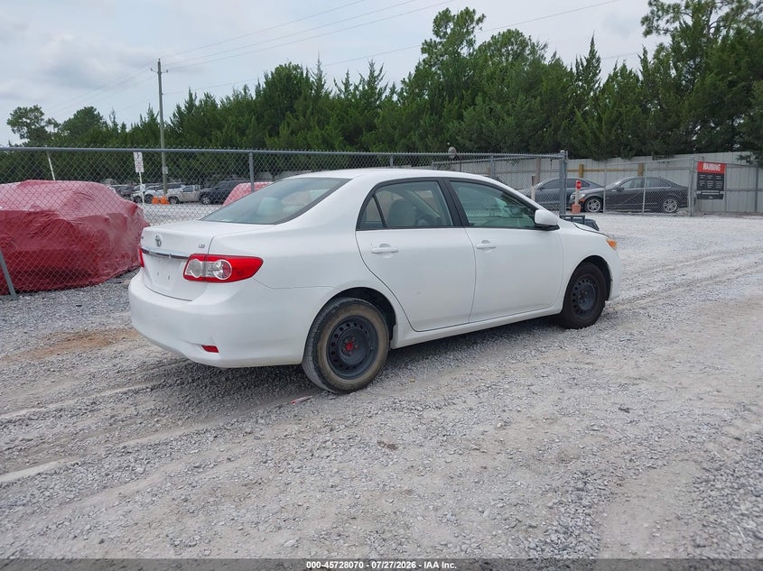 2011 Toyota Corolla VIN JTDBU4EE1BJ102008 IAAI salvage auction — NORMAL WEAR, Clear (Florida), sold $175 on 2026-07-30 (photo 4)
