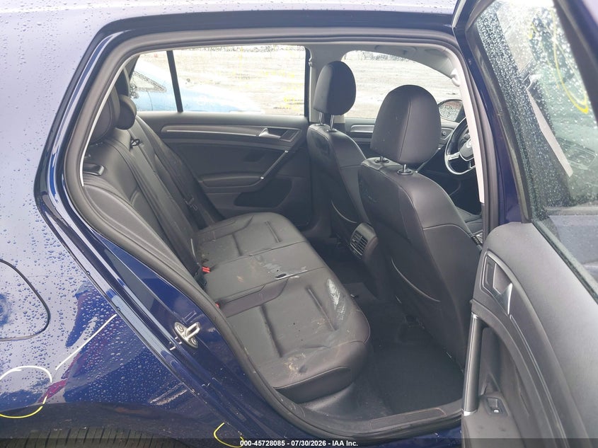 2017 Volkswagen E-golf VIN WVWPR7AU2HW950495 IAAI salvage auction — FRONT END, Salvage (Massachusetts), sold $3,600 on 2026-08-13 (photo 8)
