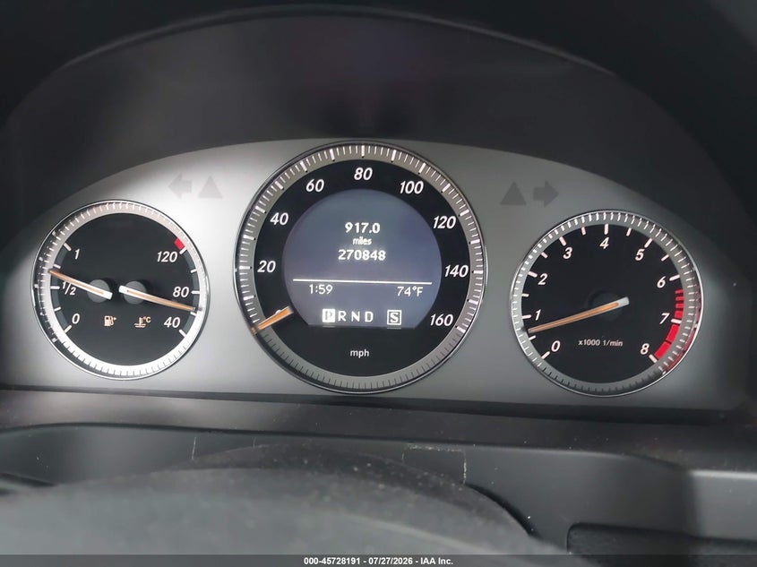 2008 Mercedes-benz C class VIN WDDGF81X38F091559 IAAI salvage auction — RIGHT SIDE, Clear (Wisconsin), sold $525 on 2026-08-04 (photo 7)