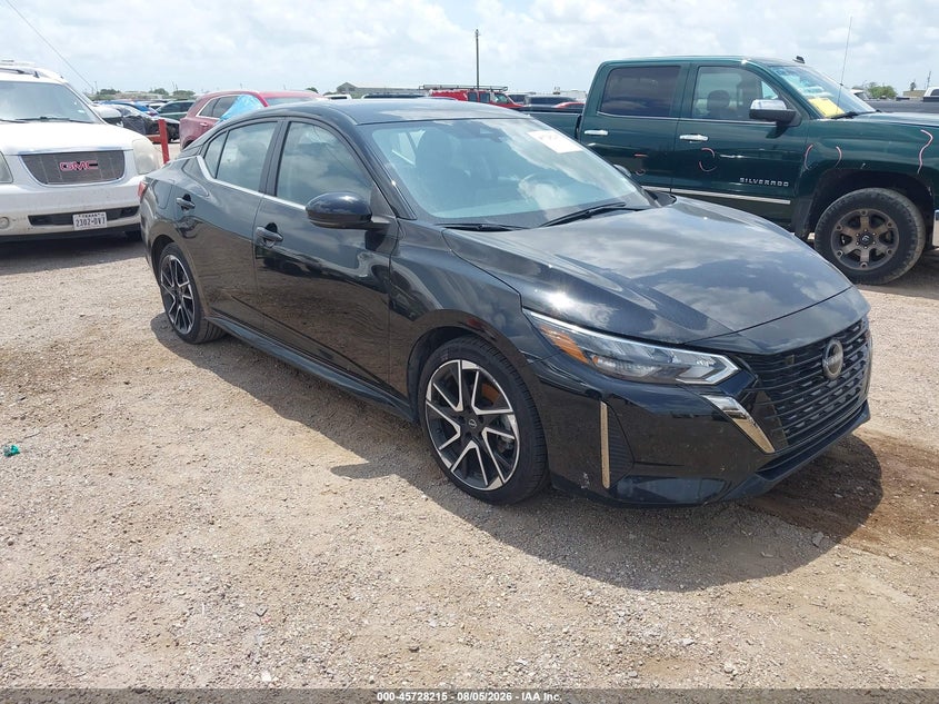 2025 Nissan Sentra VIN 3N1AB8DV2SY299618 — IAAI salvage auction photo