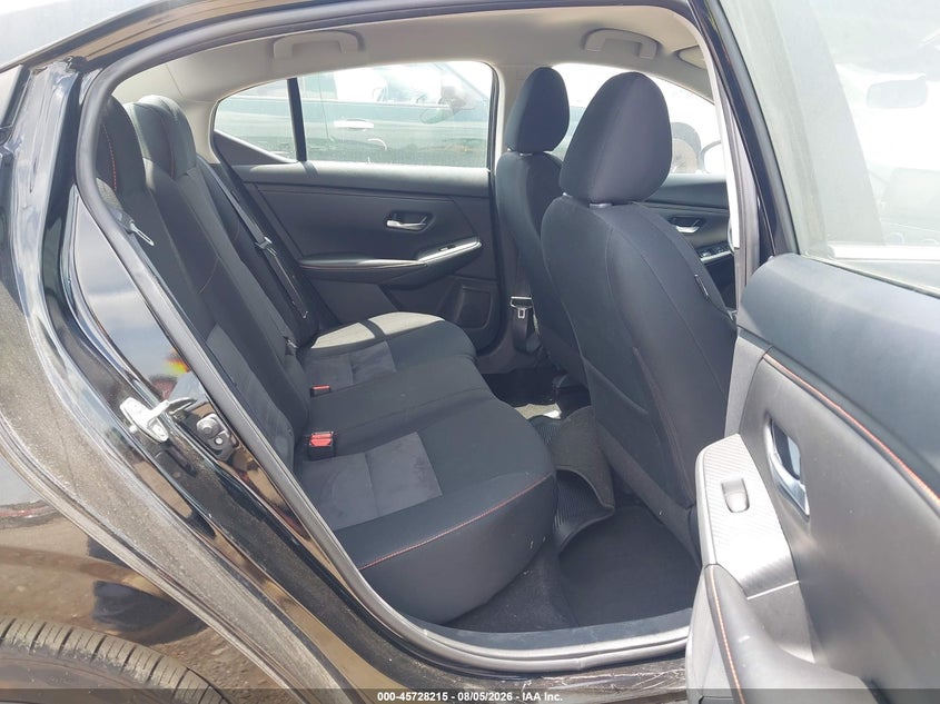 2025 Nissan Sentra VIN 3N1AB8DV2SY299618 IAAI salvage auction — ENGINE DAMAGE, Enterprise Vehicles Clear Only (Texas), sold $7,400 on 2026-08-20 (photo 8)