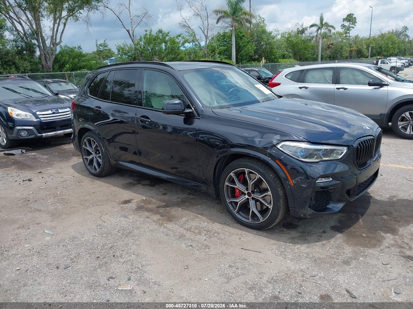 2021 BMW X5 VIN 5UXTA6C07M9E94448 — IAAI salvage auction photo