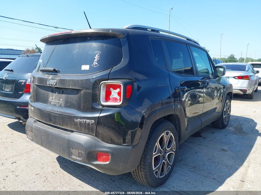 2015 Jeep Renegade VIN ZACCJADT0FPB76078 IAAI salvage auction — NORMAL WEAR, Original (Ohio), sold $325 on 2026-08-18 (photo 4)