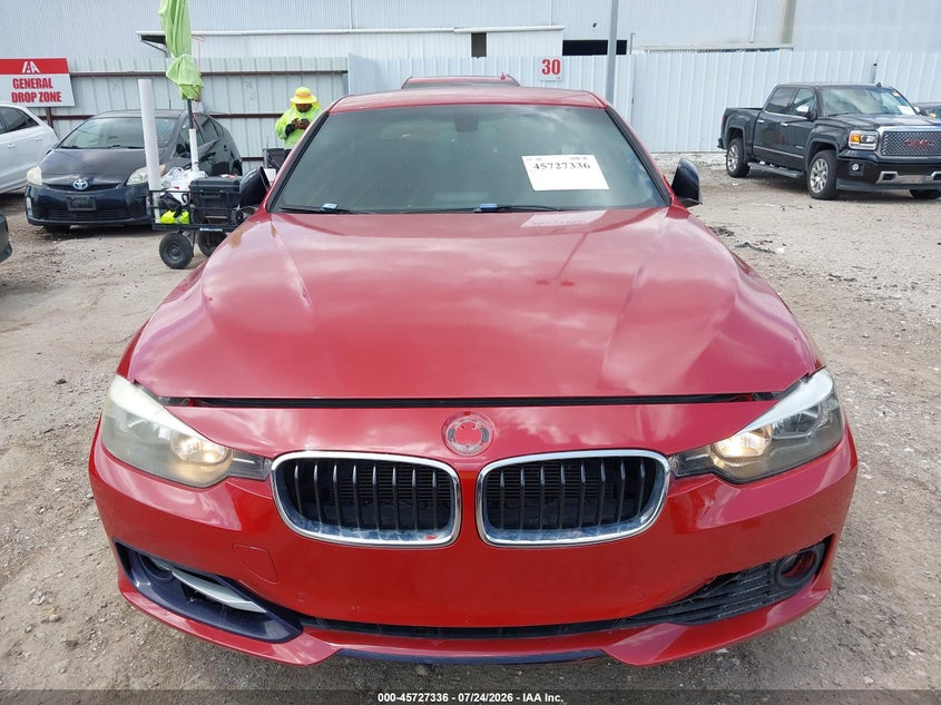 2015 BMW 3er VIN WBA3A5G55FNS91841 IAAI salvage auction — REPOSSESSION, Salvage Title, sold $2,100 on 2026-08-13 (photo 6)