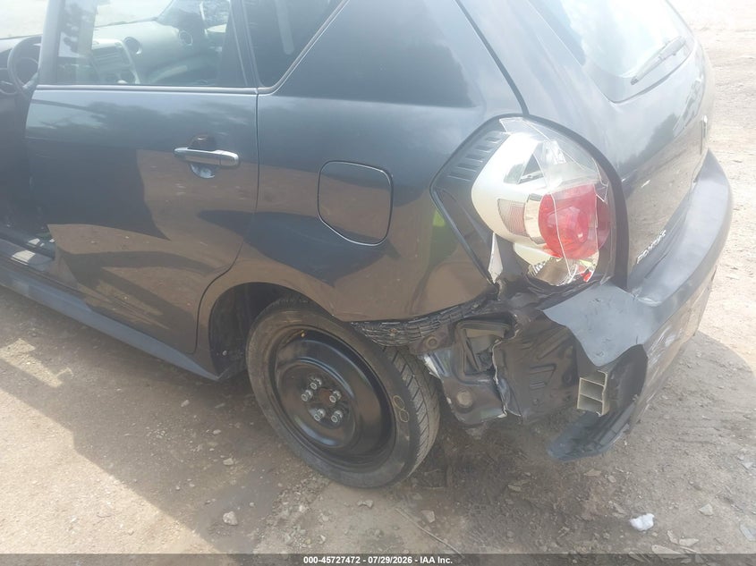 2009 Pontiac Vibe VIN 5Y2SP67059Z476914 IAAI salvage auction — REAR END, Clear (Indiana), sold $1,100 on 2026-08-22 (photo 6)