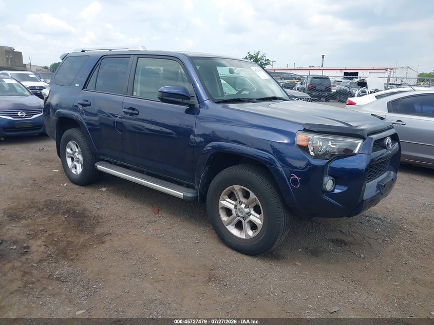 2018 Toyota 4runner VIN JTEBU5JR6J5569491 — IAAI salvage auction photo