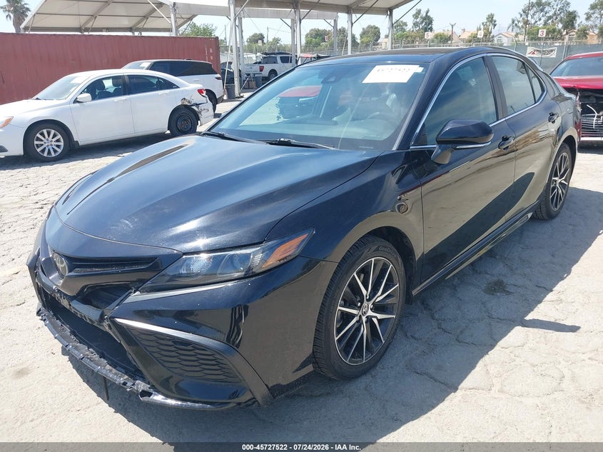 2023 Toyota Camry VIN 4T1G11AK3PU736902 IAAI salvage auction — WATER/FLOOD, Salvage Title, sold $11,400 on 2026-08-03 (photo 2)