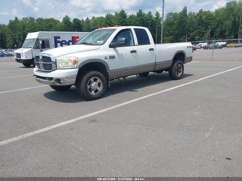 2008 Dodge Ram 2500 VIN 3D7KS28A58G193495 IAAI salvage auction — NORMAL WEAR, Clear (New York), sold $825 on 2026-08-01 (photo 2)