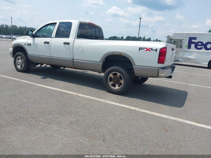 2008 Dodge Ram 2500 VIN 3D7KS28A58G193495 IAAI salvage auction — NORMAL WEAR, Clear (New York), sold $825 on 2026-08-01 (photo 3)