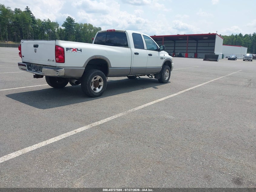 2008 Dodge Ram 2500 VIN 3D7KS28A58G193495 IAAI salvage auction — NORMAL WEAR, Clear (New York), sold $825 on 2026-08-01 (photo 4)