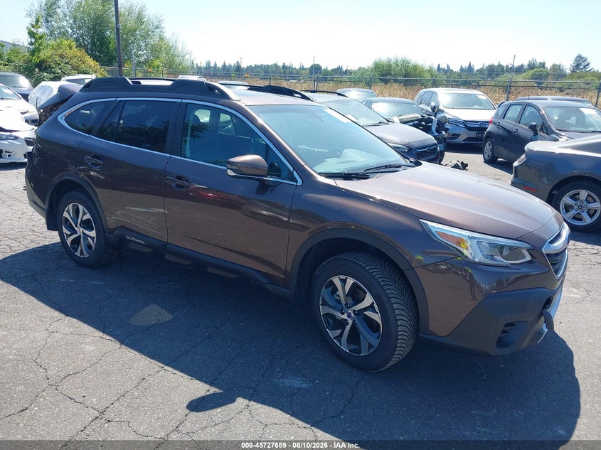 2021 Subaru Outback VIN 4S4BTANC8M3227994 — IAAI salvage auction photo