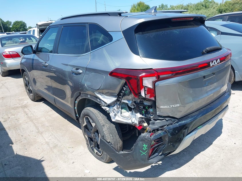 2024 Kia Seltos VIN KNDERCAA1R7597944 IAAI salvage auction — REAR END, Salvage Title, sold $9,700 on 2026-08-18 (photo 6)