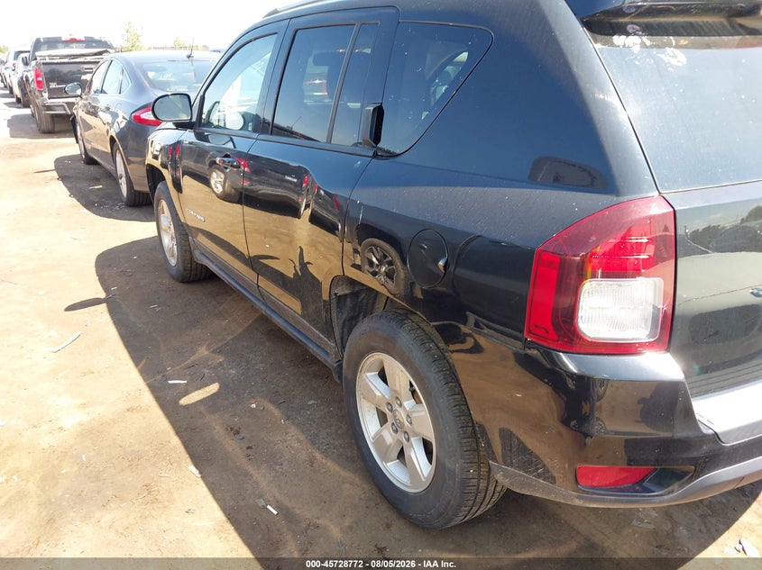 2017 Jeep Compass VIN 1C4NJCEA2HD207192 IAAI salvage auction — NORMAL WEAR, Clear (Michigan), sold $1,600 on 2026-09-17 (photo 3)