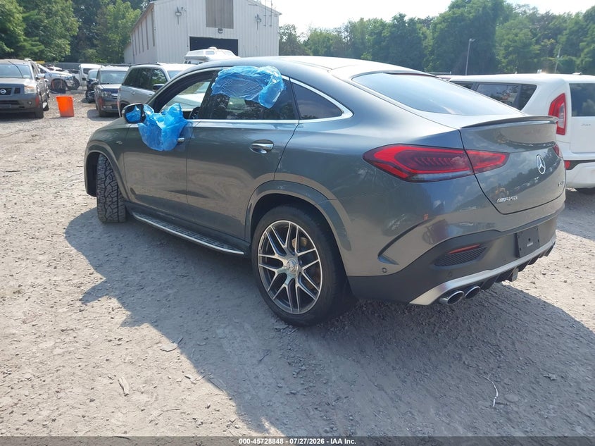 2022 Mercedes-benz Amg gle coupe VIN 4JGFD6BB1NA792480 IAAI salvage auction — RIGHT FRONT, Mv-907A (New York), sold $31,850 on 2026-08-22 (photo 3)