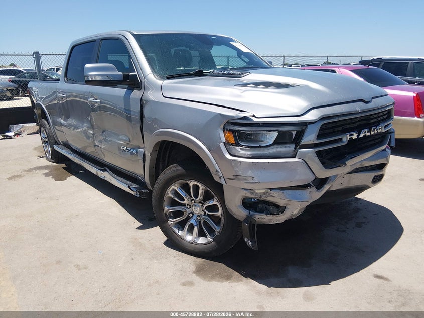 2019 Ram 1500 VIN 1C6RRERT6KN864894 IAAI salvage auction — FRONT END, Wait Title, sold $5,100 on 2026-08-26 (photo 1)