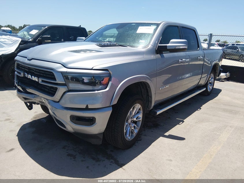 2019 Ram 1500 VIN 1C6RRERT6KN864894 IAAI salvage auction — FRONT END, Wait Title, sold $5,100 on 2026-08-26 (photo 2)