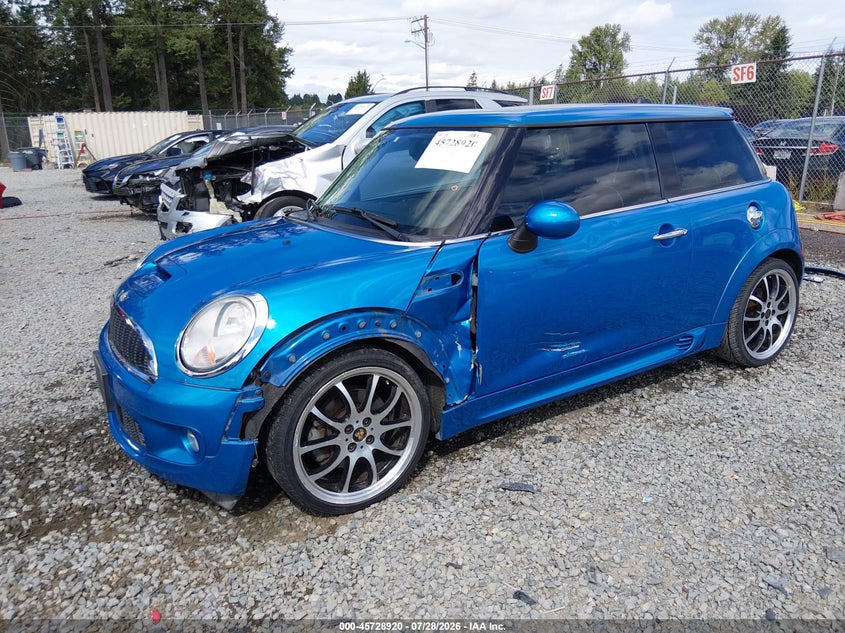 2007 Mini Cooper VIN WMWMF73507TL84870 IAAI salvage auction — SIDE, Bill Of Sale (Washington), sold $875 on 2026-08-10 (photo 2)
