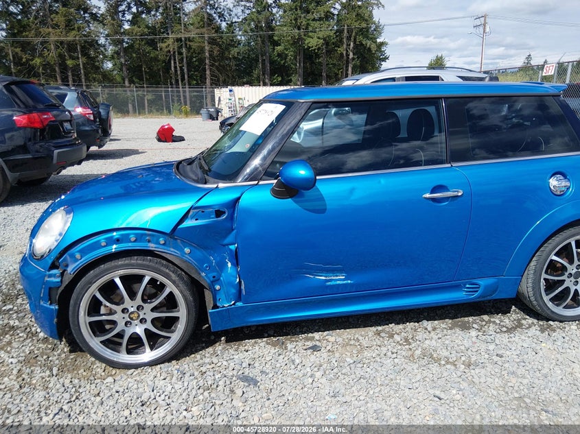 2007 Mini Cooper VIN WMWMF73507TL84870 IAAI salvage auction — SIDE, Bill Of Sale (Washington), sold $875 on 2026-08-10 (photo 6)