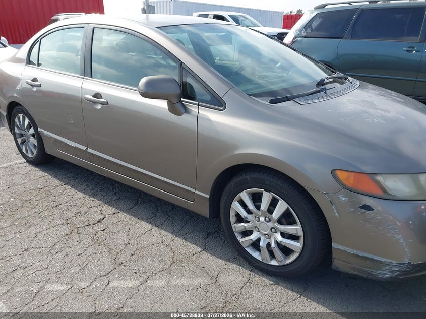 2007 Honda Civic VIN JHMFA16547S008812 IAAI salvage auction — NORMAL WEAR, Clear - Dealer Only (California), sold $25 on 2026-07-30 (photo 6)
