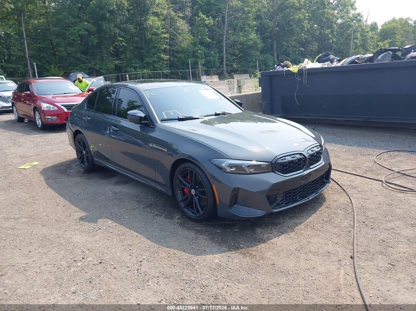 2023 BMW 3er VIN 3MW49FF08P8C89126 IAAI salvage auction — REAR END, Wait Title, sold $16,200 on 2026-08-26 (photo 1)