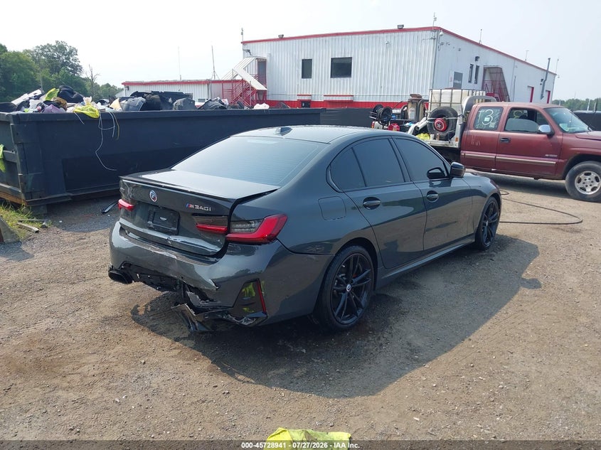 2023 BMW 3er VIN 3MW49FF08P8C89126 IAAI salvage auction — REAR END, Wait Title, sold $16,200 on 2026-08-26 (photo 4)