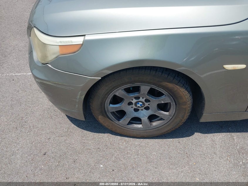 2004 BMW 5 series VIN WBANA53584B850179 IAAI salvage auction — NORMAL WEAR, Clear (Tennessee), sold $275 on 2026-08-04 (photo 6)