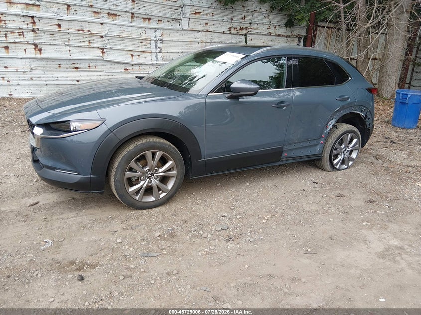 2021 Mazda Cx-30 VIN 3MVDMBDL7MM301100 IAAI salvage auction — LEFT REAR, Salvage (Massachusetts), sold $8,300 on 2026-08-26 (photo 2)