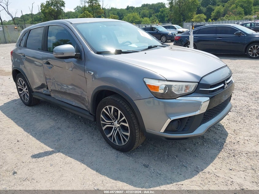 2019 Mitsubishi Outlander sport VIN JA4AP3AU3KU034023 IAAI salvage auction — RIGHT SIDE, Clear (New Jersey), sold $25 on 2026-07-28 (photo 1)