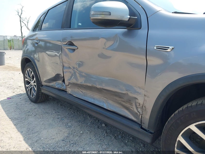 2019 Mitsubishi Outlander sport VIN JA4AP3AU3KU034023 IAAI salvage auction — RIGHT SIDE, Clear (New Jersey), sold $25 on 2026-07-28 (photo 6)