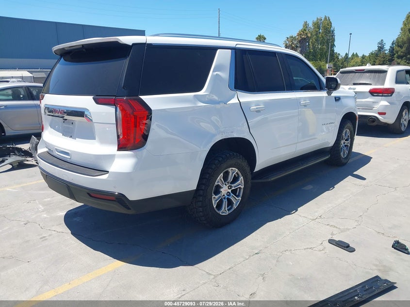 2022 Gmc Yukon VIN 1GKS2AKD2NR287115 IAAI salvage auction — SIDE, Wait Title, sold $18,300 on 2026-08-20 (photo 4)