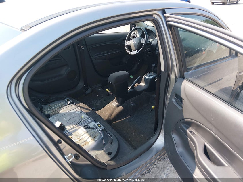 2018 Mitsubishi Mirage VIN ML32F3FJ6JHF07308 IAAI salvage auction — NORMAL WEAR, Clear (New Jersey), sold $25 on 2026-07-28 (photo 8)