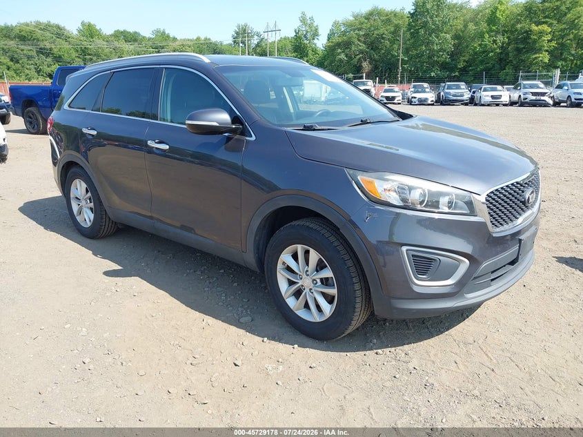 2017 Kia Sorento VIN 5XYPG4A38HG294506 IAAI salvage auction — NORMAL WEAR, Clear (New Jersey), sold $2,425 on 2026-08-01 (photo 1)