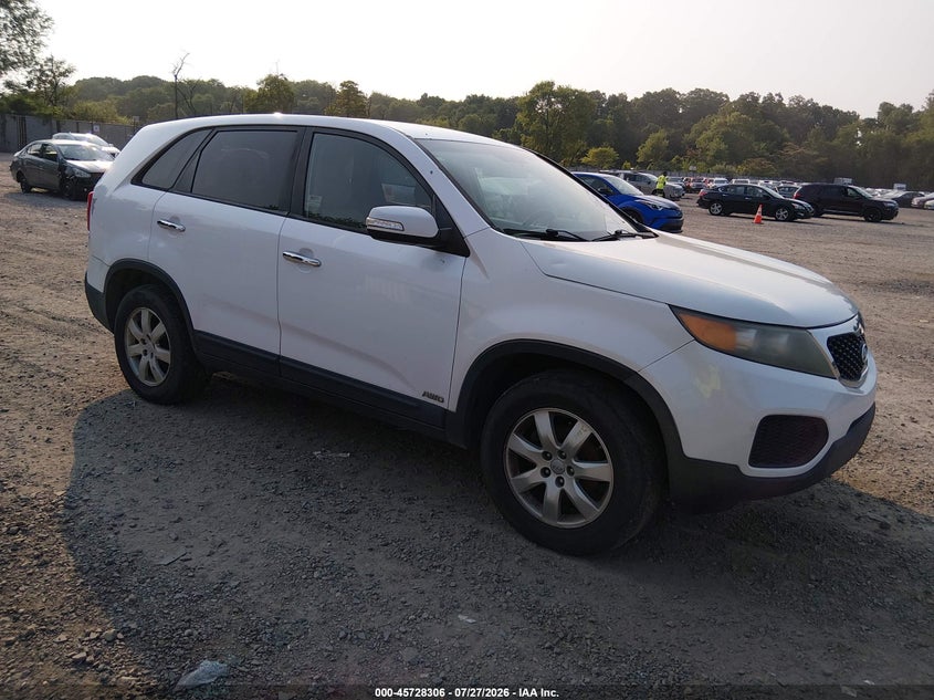2011 Kia Sorento VIN 5XYKTCA16BG019948 IAAI salvage auction — NORMAL WEAR, Clear (Pennsylvania), sold $875 on 2026-07-28 (photo 1)