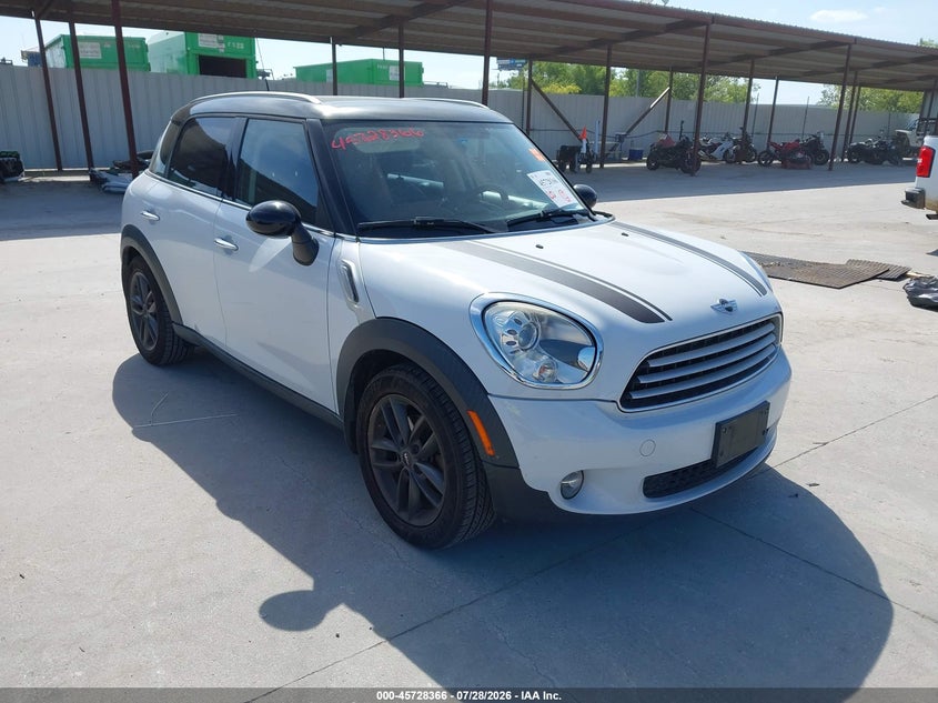 2014 Mini Countryman VIN WMWZB3C56EWR37950 IAAI salvage auction — REAR END, Salvage Title, sold $1,200 on 2026-08-12 (photo 1)