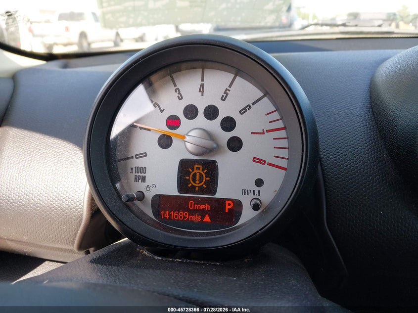 2014 Mini Countryman VIN WMWZB3C56EWR37950 IAAI salvage auction — REAR END, Salvage Title, sold $1,200 on 2026-08-12 (photo 7)