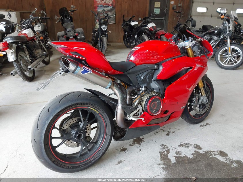 2017 Ducati Panigale VIN ZDM14BYW9HB008633 IAAI salvage auction — SIDE, Mv-907A (New York), sold $4,900 on 2026-08-19 (photo 4)
