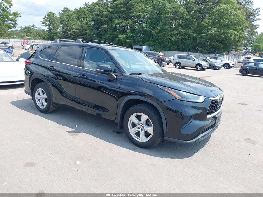 2022 Toyota Highlander VIN 5TDCZRBH6NS584628 — IAAI salvage auction photo
