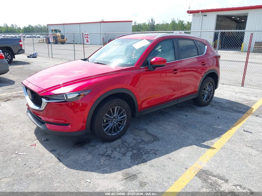 2021 Mazda Cx-5 VIN JM3KFACM8M0410344 IAAI salvage auction — REAR END, Rebuildable (Florida), sold $7,100 on 2026-08-19 (photo 2)