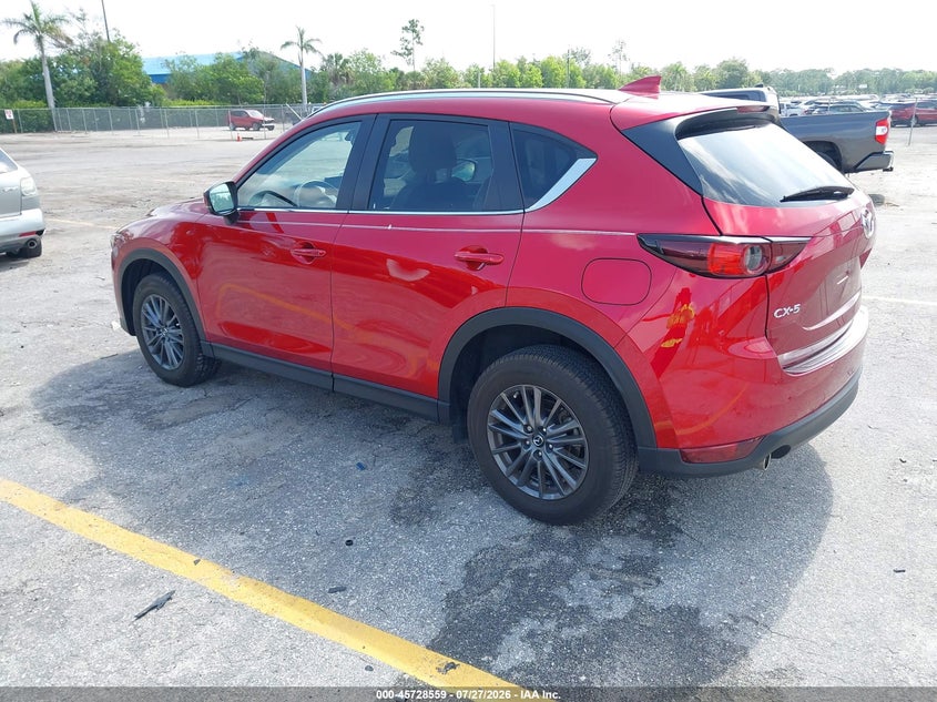 2021 Mazda Cx-5 VIN JM3KFACM8M0410344 IAAI salvage auction — REAR END, Rebuildable (Florida), sold $7,100 on 2026-08-19 (photo 3)