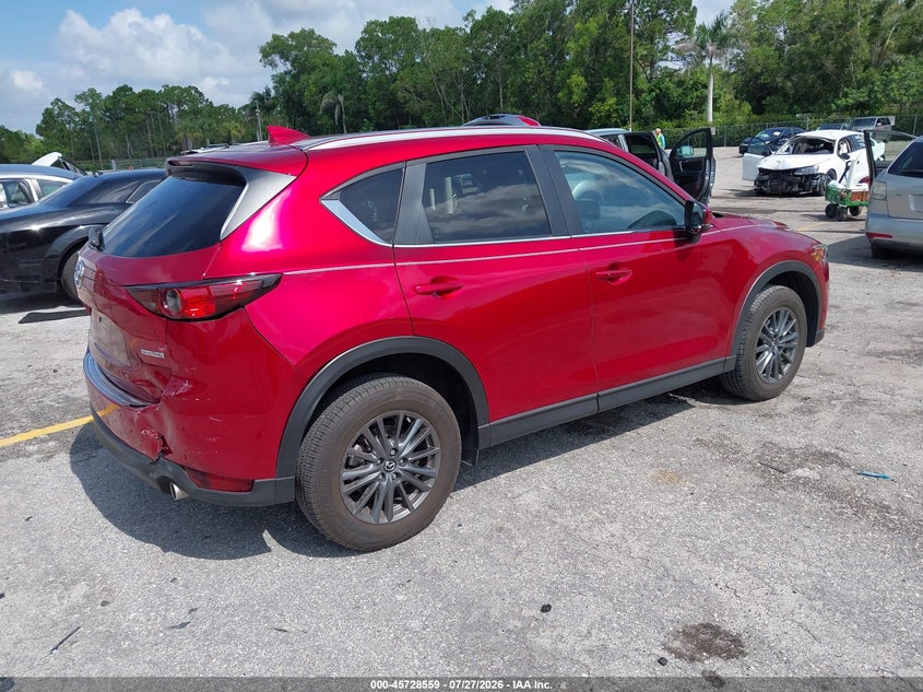 2021 Mazda Cx-5 VIN JM3KFACM8M0410344 IAAI salvage auction — REAR END, Rebuildable (Florida), sold $7,100 on 2026-08-19 (photo 4)