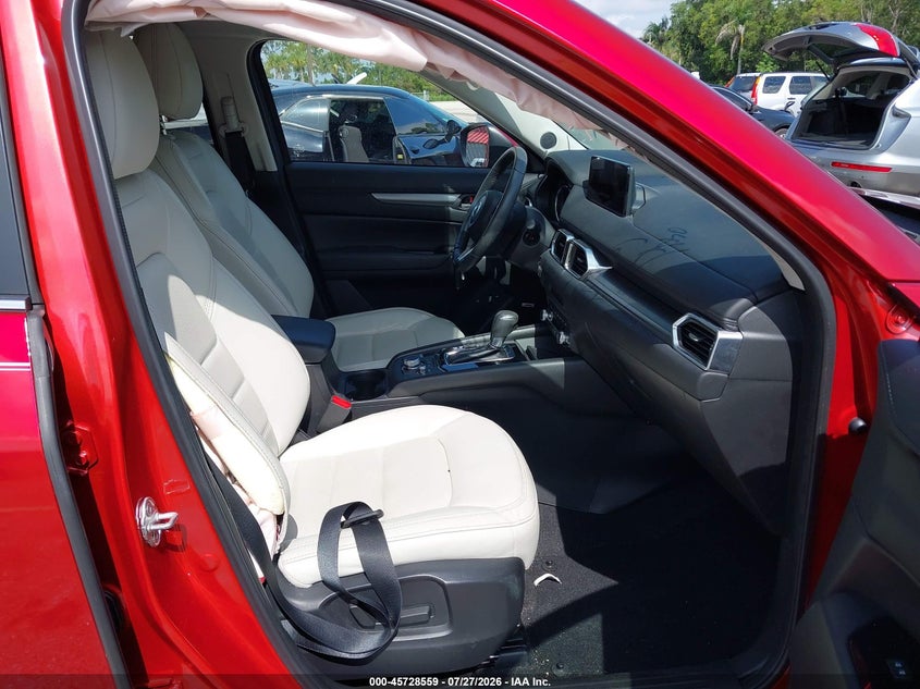 2021 Mazda Cx-5 VIN JM3KFACM8M0410344 IAAI salvage auction — REAR END, Rebuildable (Florida), sold $7,100 on 2026-08-19 (photo 5)