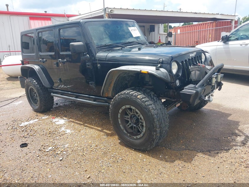 2014 Jeep Wrangler unlimited VIN 1C4BJWEG3EL204344 — IAAI salvage auction photo
