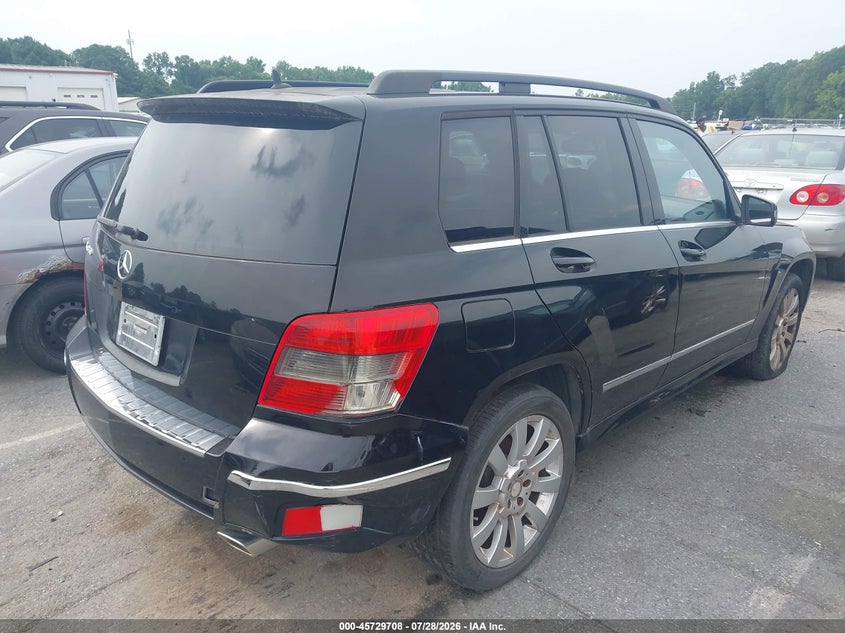 2012 Mercedes-benz Glk-klasse VIN WDCGG5GB4CF736613 IAAI salvage auction — NORMAL WEAR, Clear-Dealer Only (North Carolina), sold $450 on 2026-08-17 (photo 4)