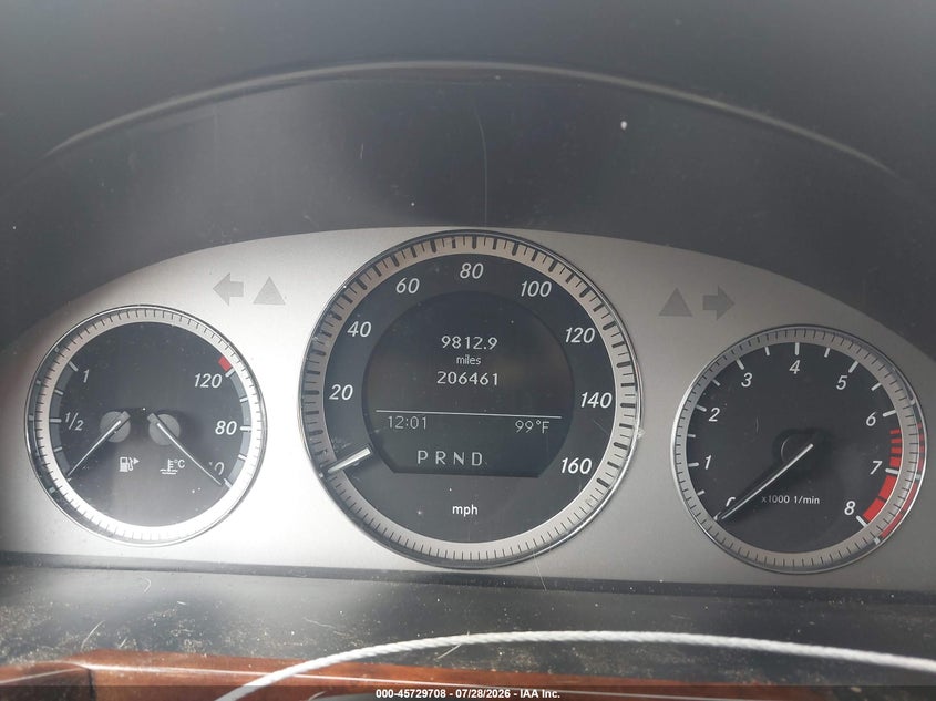 2012 Mercedes-benz Glk-klasse VIN WDCGG5GB4CF736613 IAAI salvage auction — NORMAL WEAR, Clear-Dealer Only (North Carolina), sold $450 on 2026-08-17 (photo 7)