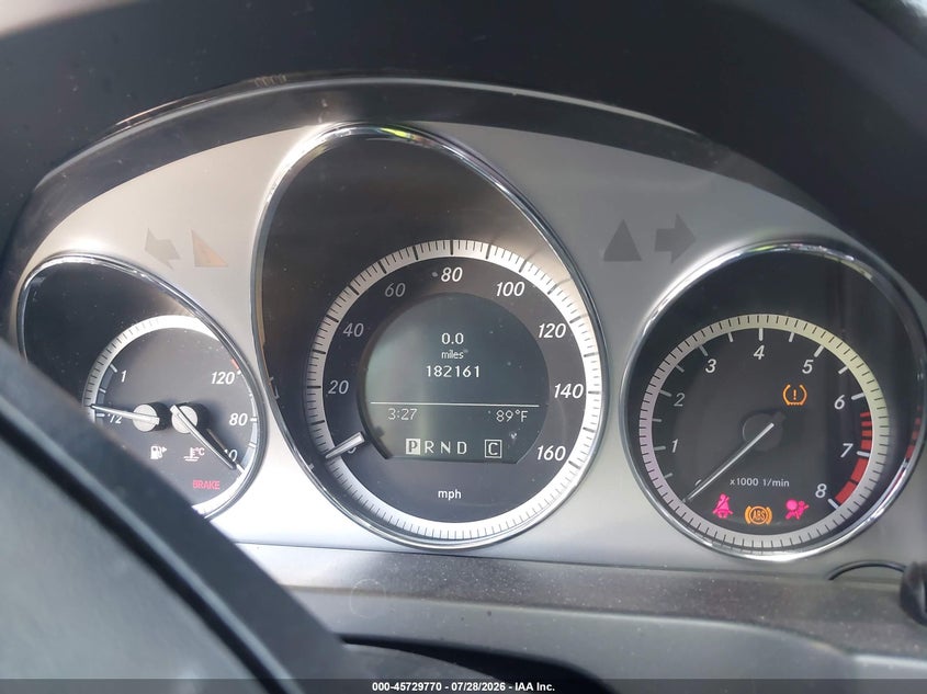 2010 Mercedes-benz C-klasse VIN WDDGF5EB0AR109338 IAAI salvage auction — REAR END, Salvage Certificate (California), sold $650 on 2026-08-19 (photo 7)